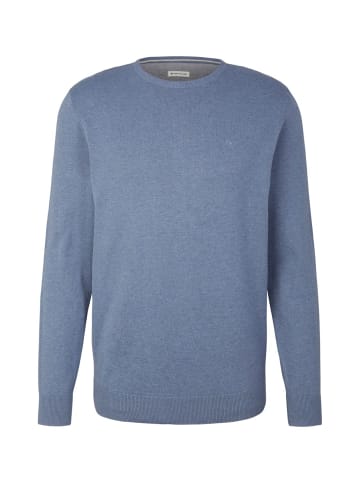 Tom Tailor Pullover BASIC CREW NECK in Blau