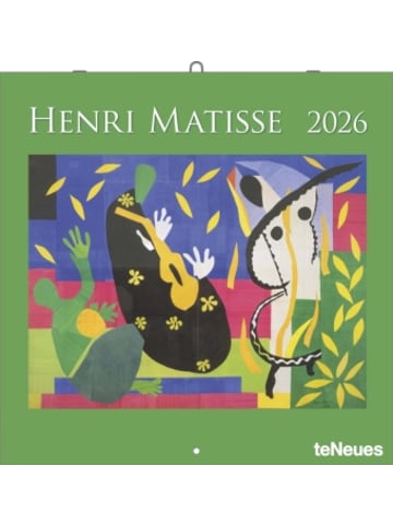 TeNeues Calendars & Stationery Kalender - teNeues - Henri Matisse 2026 - Kunst-Wandkalender 30x30 cm (30x60 cm