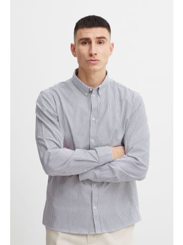 !SOLID Langarmshirt SDVal Stripe - 21107617  Modisches Langarmhemd in Blau