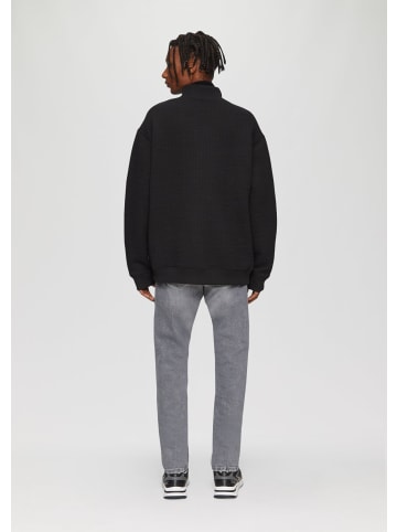 QS Sweatshirt Jacke in 9999_schwarz