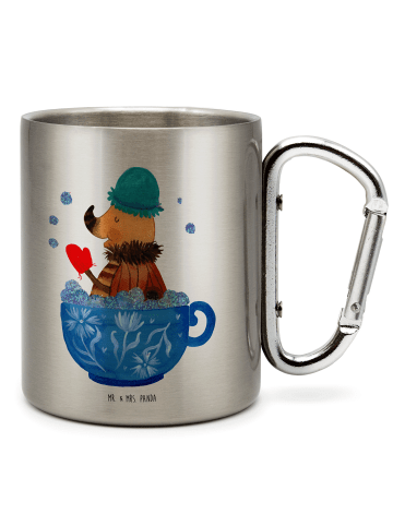 Mr. & Mrs. Panda thermotasse Nachtfalter Schaumbad ohne Spruch in Silber