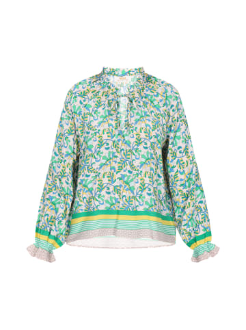 usha FESTIVAL Women Blouse in green multicolor