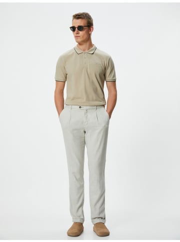 KOTON T-shirt in Beige