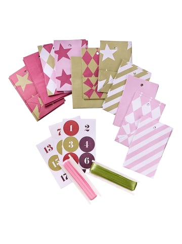 Butlers Butlers Adventskalender-Set SUPRISE 2-teilig in Multicolor