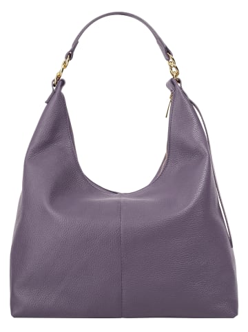 Samantha Look Shopper echt Leder in violett
