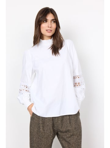 soyaconcept Langarm-Bluse in weiß