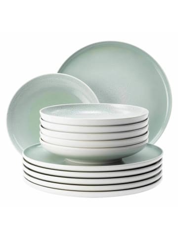 Seltmann Weiden 12er Set Tafelservice Sento Home in Aura mint