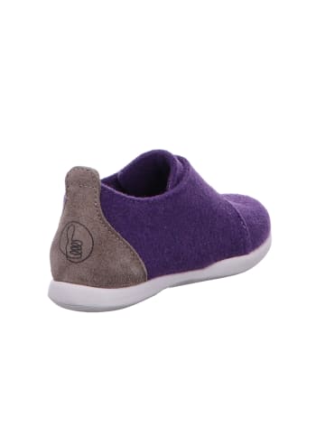 Däumling Hausschuh in lila