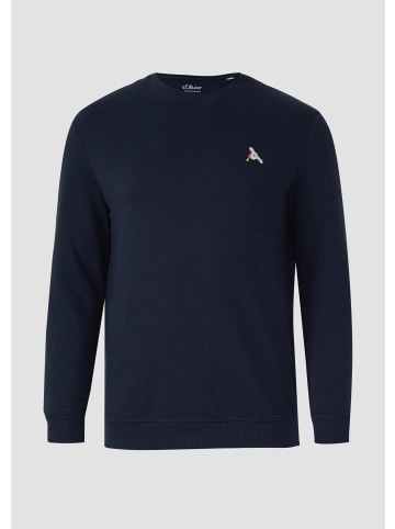 s.Oliver Sweatshirt in 59D3_navy