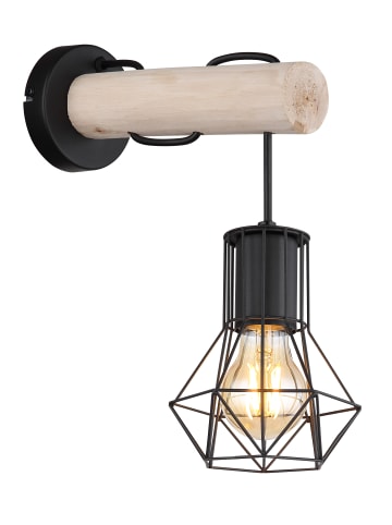 Globo lighting Wandleuchte "PRISKA" in black
