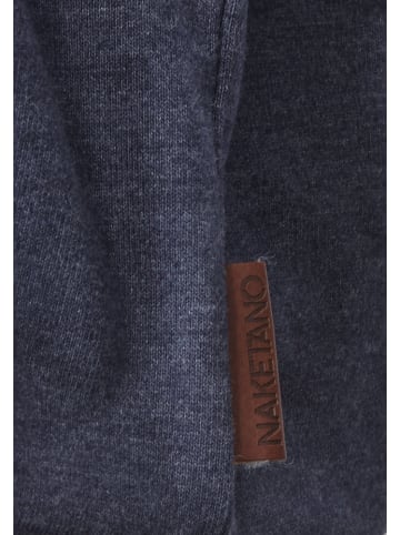 naketano T-Shirt "Schnella Baustella" in Blau