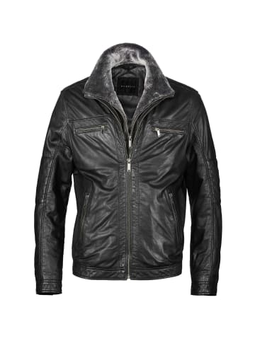 Bugatti Lederjacke BUHEAVEN in Schwarz