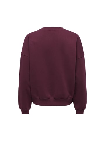 JDY Sweatshirt in windsor wine
