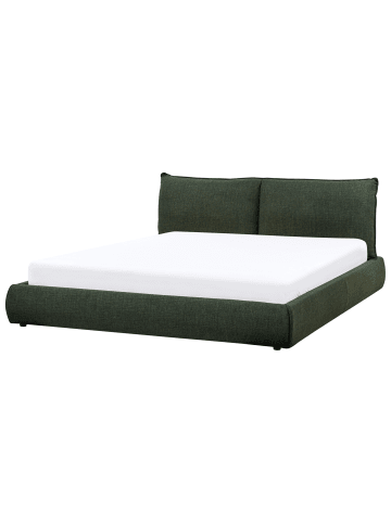 Beliani Doppelbett VINAY in Grün - (W) 196 x (H) 90 x (L) 233 cm