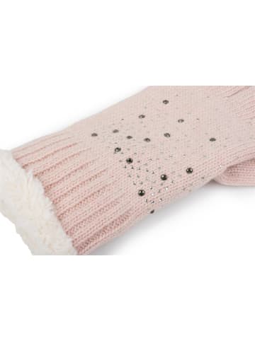 styleBREAKER Strickhandschuhe in Rose