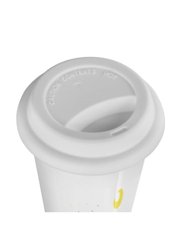 Mr. & Mrs. Panda Thermobecher To Go Bär Träume ohne Spruch in Weiß