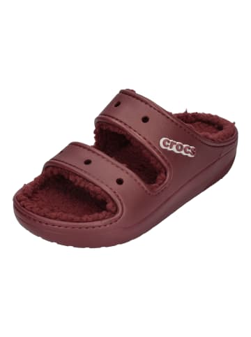 Crocs Hausschuhe CLASSIC COZZZY SANDAL in rot