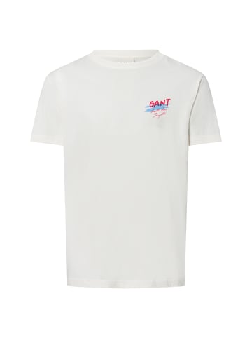 Gant T-Shirt Placed Graphic in blau