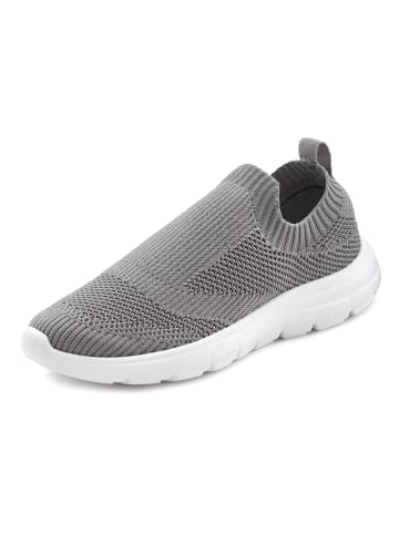 LASCANA Sneaker in grau