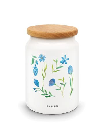 Mr. & Mrs. Panda Salzdose Sommergedanken Design ohne Spruch in Weiß