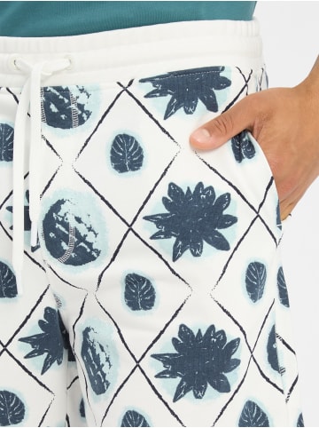 Nils Sundström Sweatshorts in weiß marine