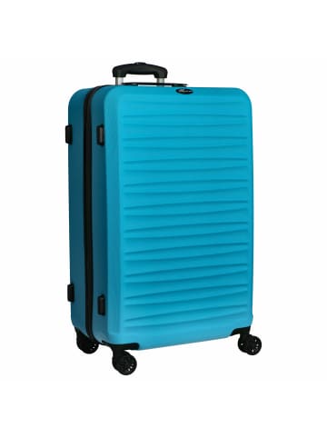 Paradise by CHECK.IN Havanna 2.0 - 4-Rollen-Trolley 78 cm (pink) in türkis