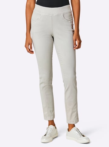 ascari Schlupfjeans in hellgrau