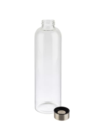 APS Trinkflasche in transparent,  Höhe 28,5 cm, Ø 7,5 cm, 1 Liter