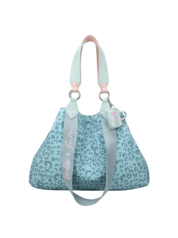 Fritzi aus Preußen Leo Silhouette Limited Barbie Izzy Medium Shopper Tasche 42 cm in leo soft mint