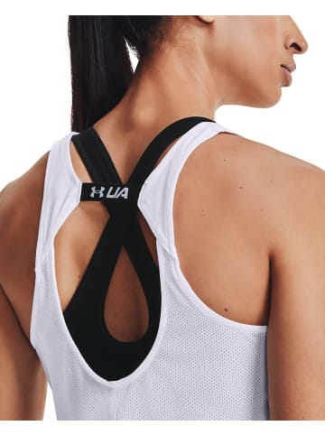 Under Armour Top "UA Fly-By Tanktop" in Weiß