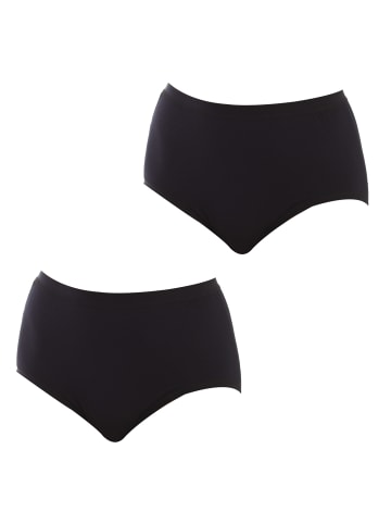 Q-en 2er-Set: Pantys in Black