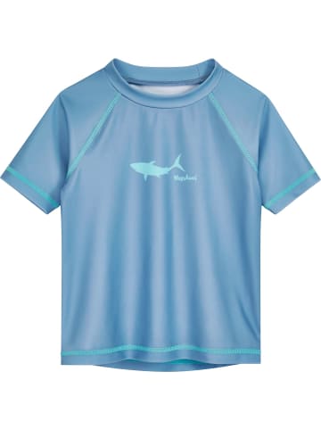 Playshoes UV-Schutz Bade-Shirt 1/2-Arm Hai in blau