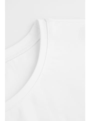 Coccodrillo T-Shirt mit kurzen Ärmeln in weiß