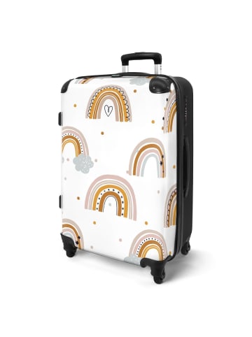 NoBoringSuitCases Suitcase, Koffer, Reisekoffer Regenbögen