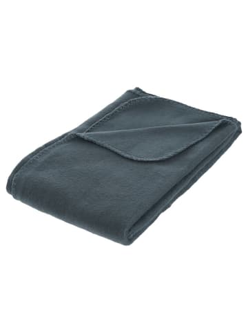 Atmosphera Créateur d'intérieur Fleecedecke in blau