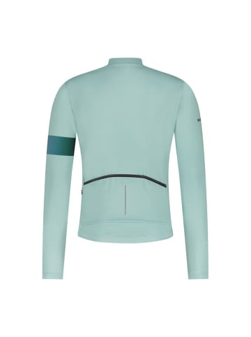 SHIMANO Long Sleeves Jersey Printed VERTEX in hellblau