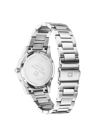 Swiss Alpine Military by Grovana Analoguhr für Damen in silber