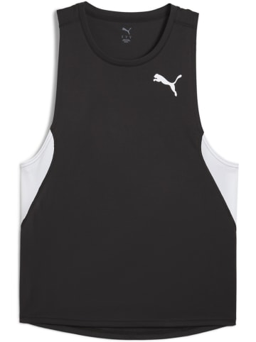 Puma Sportshirt "Cross The Line Singlet 3.0" in Schwarz