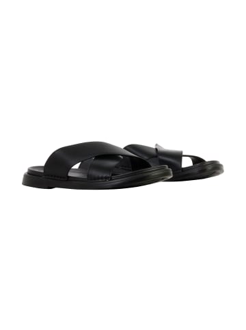 ELONG Flache Sandalen zum Hineinschlüpfen Schwarz