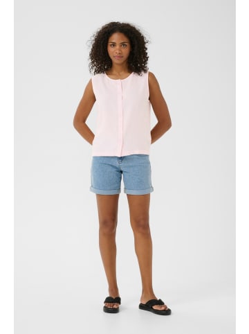 Kaffe Kurzarm-Bluse KAmilia Regular fit in Lilac Snow