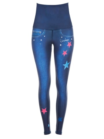 Winshape Functional Power Shape High Waist Tights HWL102 in indigo blue