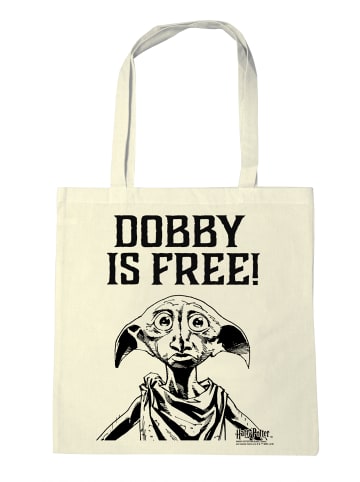 Logoshirt Baumwolltasche Harry Potter - Dobby Is Free in natur