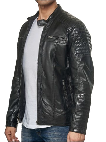 Tazzio Lederjacke "19709" - in Schwarz