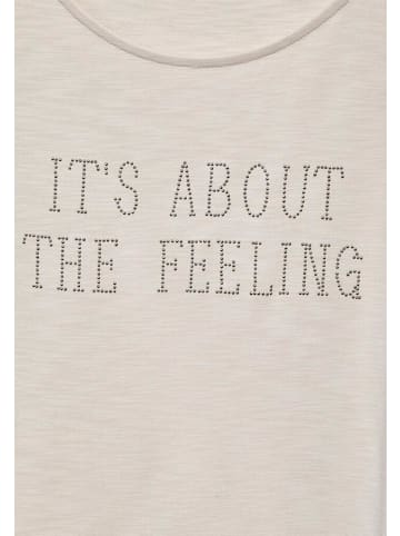Street One T-Shirt in smooth sand beige