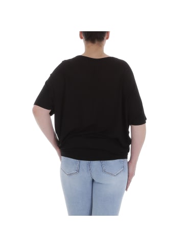 Ital-Design Top & Shirt in Schwarz