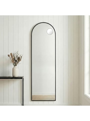 SONGMICS Ganzkörperspiegel Aileas in Mattschwarz - (B)40 x (H)150 x (T)1.3 cm