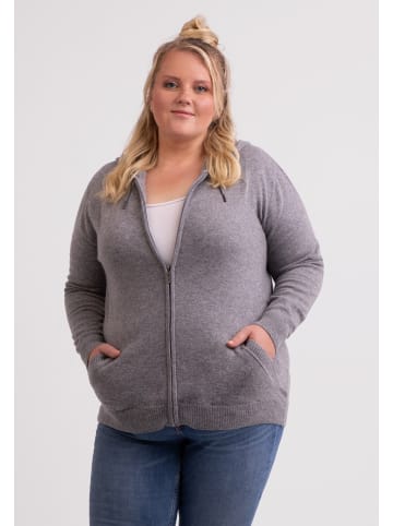 CASH-MERE.CH Hoodie in Grau