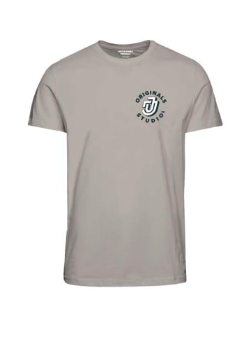 Jack & Jones T-Shirt 'Booster' in braun