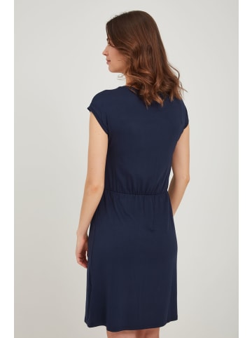 Fransa Jerseykleid in blau