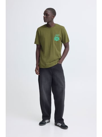 BLEND Rundhalsshirt BHSun in Dunkelgrün